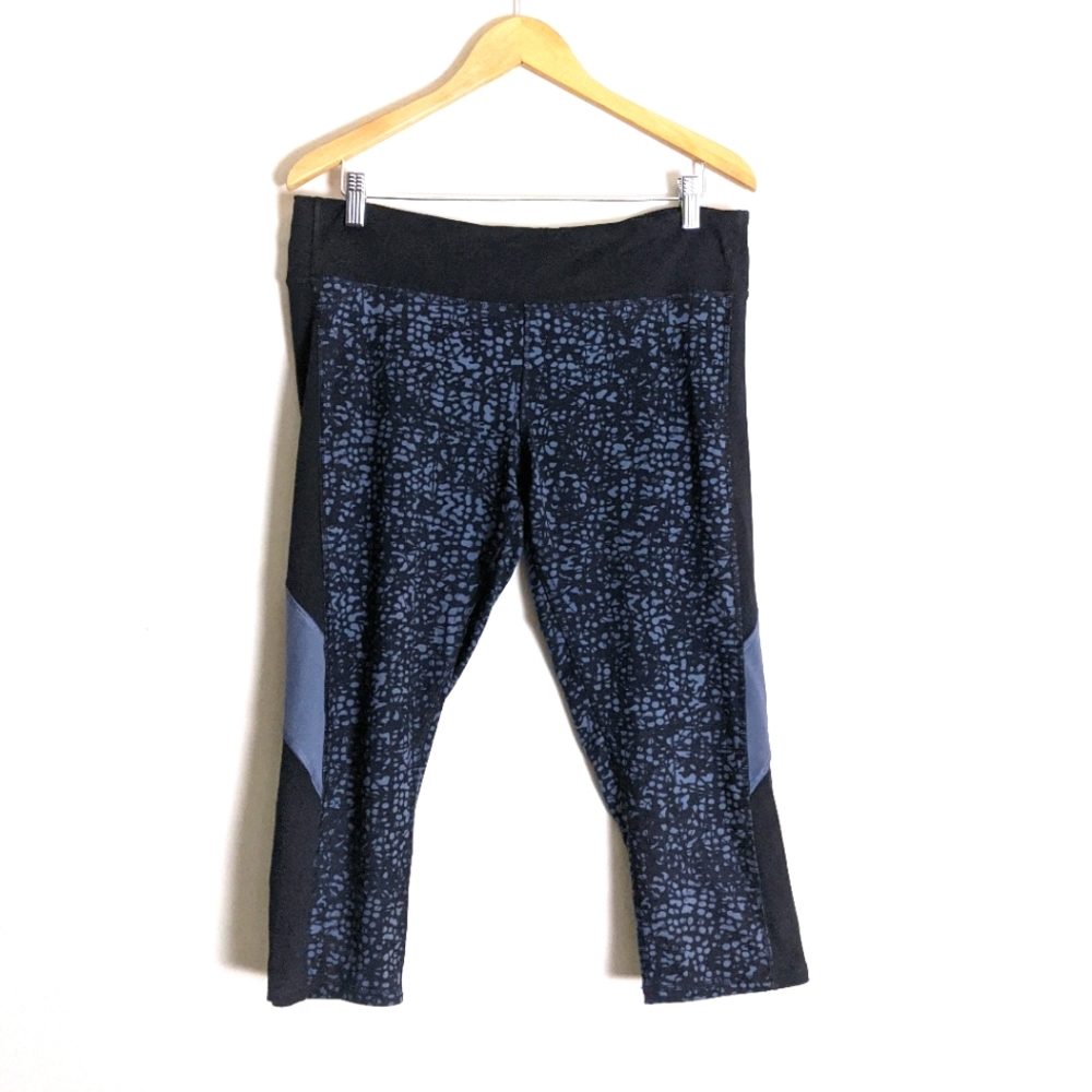 🌟 Champion Duo Dry Black Gray Leggings Pants XXL
